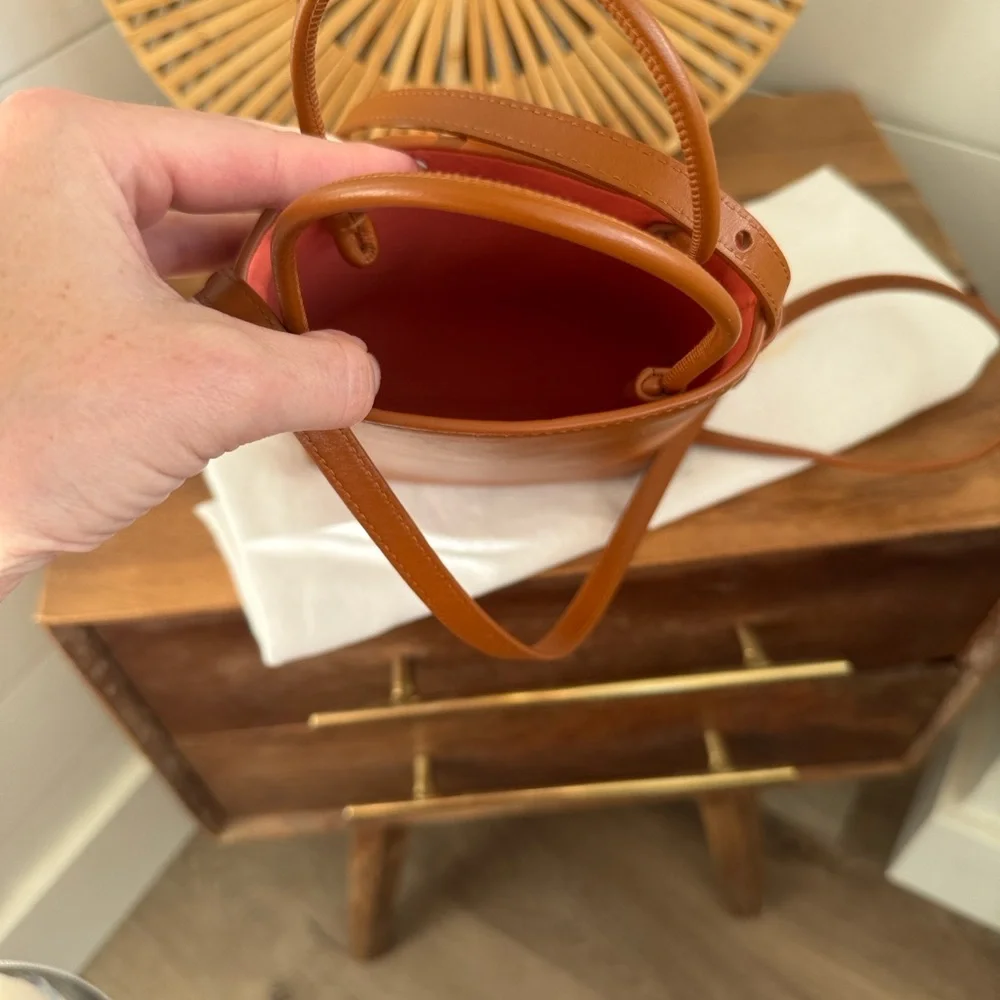 Chloe micro sense bag in caramel - Picture 15 of 16